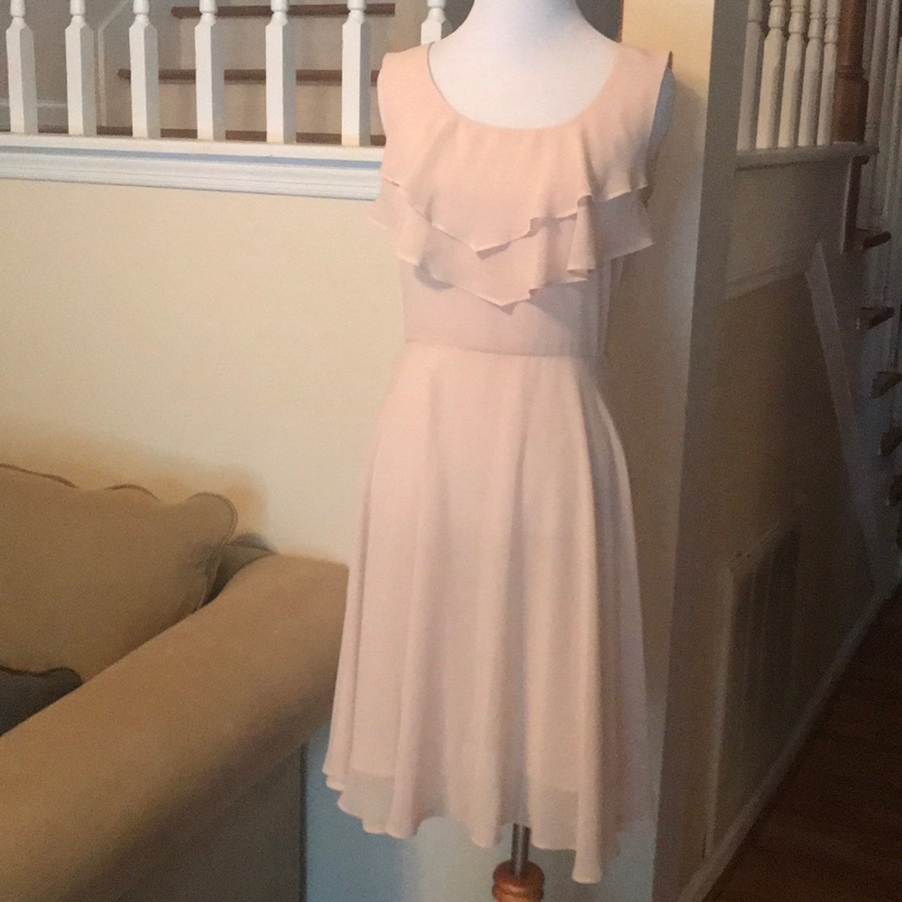 Blush pink dress